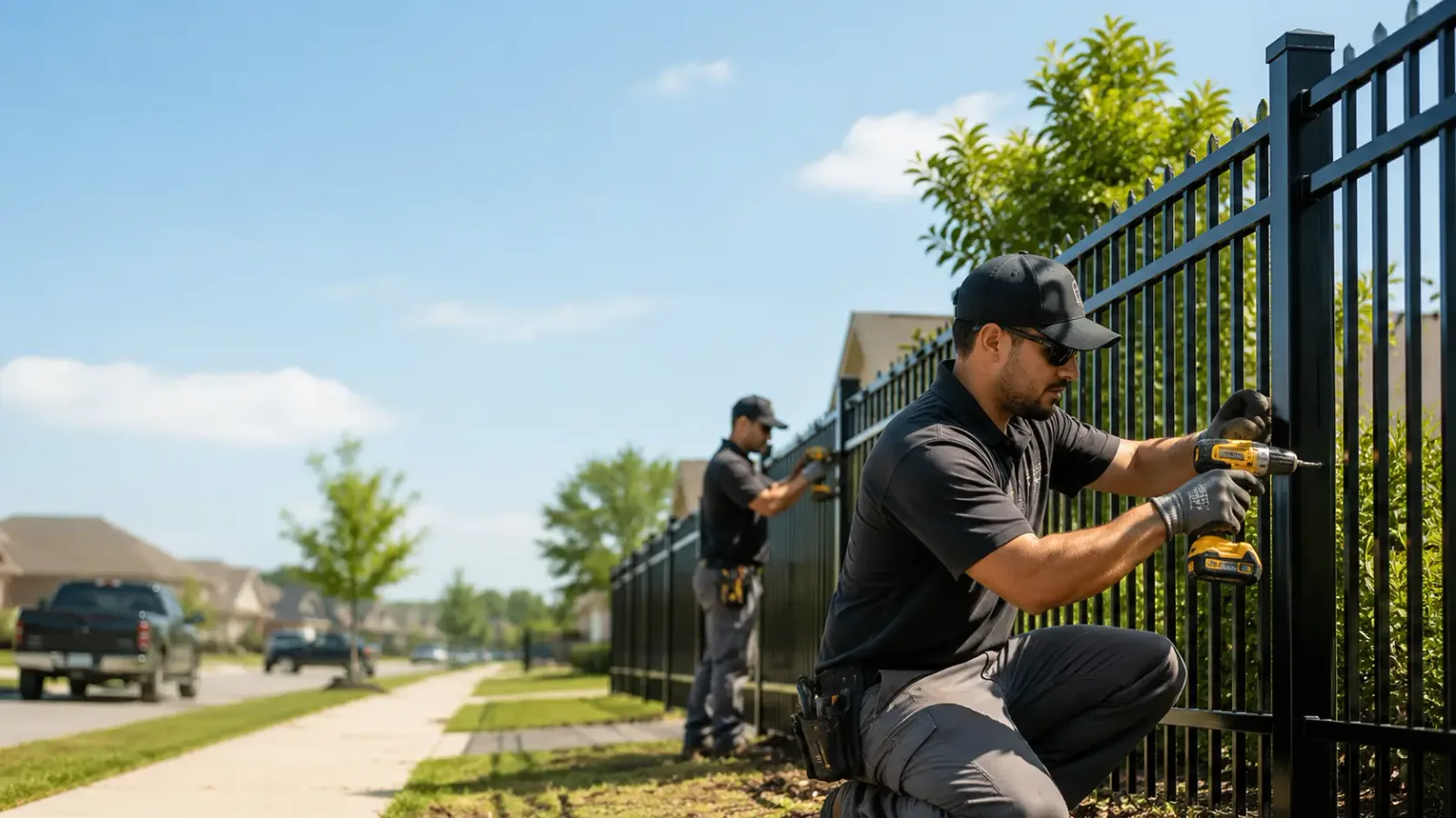 Metal Fence Installation in Thorndale, TX